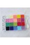 Assorted Craft Beads Kit with Letter Beads, String & Storage Box - 7