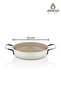 Sera Nova Natural Ceramic Dish 22 cm – Latte - 3