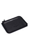 Black Unisex Leather Card Holder 0846Vc1