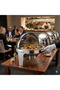 Round Stainless Steel Roll Top Chafing Dish, Silver, 46.5x44 cm - 5