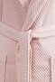 Single Bathrobe Hooded Velvet Cotton-Bright Pink (Size S-M) - 3