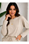 Women's Single Jersey Modal Pocketed Elastic Waist Wide Leg Two-Piece Set - 5