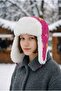 Young Girl Nepalese Fur Pilot Beret - 3