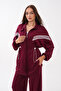 Striped Detail Oysho Zippered Suit - 8