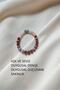 Certified Love Bracelet (Amethyst, Lepidolite,,Rodonite,Pkuvars, Morganite) Natural Stone Bracelet