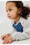 Girl's Denim Salopet Dress Long Sleeve Denim Gilet Dress - 6