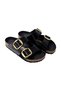 Arizona Big Buckle 1021471 Women's Slippers Black - 3
