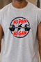 Karmelanj No Pain Printed Sports Athlete T-Shirt Crew Neck Cotton Single Jersey Fabric Men's - 2