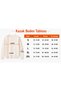 Women's Round Neck Long Sleeve Cross Knit Thessaloniki Knit White Knitwear Sweater - 4