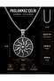 Stainless Steel Double Sided Sun Symbol Pendant - 5