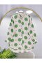 Mixed Pattern Linen Blend Shirt [Oversize, Standard Size, Fits up to Size 44, 75 cm Average] - 3