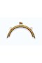 Gold Color Metal Oval Bag and Wallet Clip 14 cm – Premium Sewing and Handmade Bag Accessory