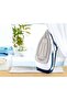 BLACK+DECKER Steam Iron, 380ml Water Tank, Ceramic-Coated Soleplate, Anti-Drip, Anti-Calc, Auto Shutoff, Vertical Steam, Self-Clean, Steam Burst, 35g/min Continuous Steam, 380 ml 2400 W X2150-B5 Blue/ - 2