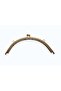 Gold Color Metal Oval Purse and Wallet Clip 22 cm – Premium Sewing and Handmade Bag Accessory