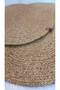 Norelia Jute, Wicker, Bathroom Mat Set, Bathroom Basket Set, Toilet Seat Set Special Production Twisted and Tres Rope - 2