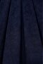 Dark Blue Velvet Textured Background Curtain Single Panel 1/3 Folded Plain Simple Suitable for Any Room - 3