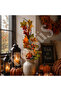 Halloween Themed Pumpkin Coccina Branch 75cm - 4