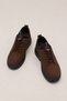 Men's Orthopedic Thermo Sole Genuine Leather Shoes Brown - 4