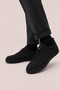 Men's Orthopedic Thermo Sole Genuine Leather Shoes Black - Black - 2