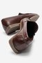 Merdovel Women's Genuine Leather Loafer with Saddle Detail in Tan - 3