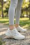Original Women's Beige Sneakers Sports Shoes - 3