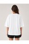 Women's Margarita Printed Oversize T-Shirt Unisex 80% Cotton Boxy Fit Streetwear T-Shirt Thick Textured - 2
