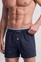 Egyptian Men's Cotton Artemis Relax Fit Boxer Floral Patterned / Navy Blue