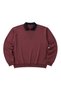 Men's Plus Size Cherry Two-Thread Buttoned Polo Collar Sweatshirt 3Xl-4Xl-5Xl-6Xl - 4