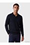 Polo Collar Men's Knitwear Sweater (W6)