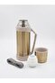 1.2 Liter Stainless Steel Thermos - 24-Hour Hot and Cold Retention Camping Picnic Flask - 3