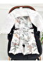 Stroller Cover and Cushion Muslin Zippered Newborn Baby 100% Cotton 75X100 cm - 2