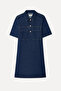 Women's Indigo a Form Jean Mini Dress