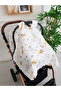 Stroller Cover and Cushion Muslin Zippered Newborn Baby 100% Cotton 75X100 cm - 3