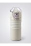Premium 304 Stainless Steel Thermos Flask with Lock Mechanism and Straw 450 ml - Ergonomic Silicone Grip - 4