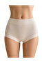 5-Pack Women's Bamboo High Waist Panties Soft Textured Healthy Underwear - 6