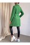 Women's Belted Short Cashmere Coat - 2