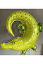 Safari Animals Number Balloon Set 7 Years Old Lion Giraffe Elephant Monkey Crocodile Leopard Birthday Set 7 Pieces - 3