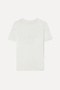 Women's Off-White Printed Crew Neck T-Shirt - 2