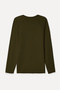 Men's Brown Crew Neck Sweatshirt - 2