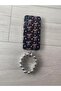 Silver Beaded Phone Charm