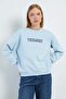 3 Thread Themory Embroidered Oversize Sweatshirt