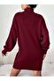 Turtleneck Mini Dress - 4