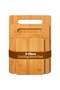 Bamboo Cutting Board Set for Kitchen, 3-Piece Wooden Chopping Boards with Handles - 2