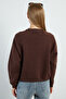 3 Thread Embroidered Lettering Raglan Sleeve Oversize Sweatshirt - 8