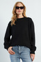 Basic Crew Neck Casual Knit Sweater - 2