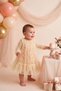 Girls' Evening Dress 3D Rose Floral Tulle Long Sleeve Baby Birthday Dress 9 Months-6 Years - 6