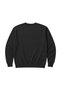 Men's Large Size Black Two-Thread Ave Sweathsirt 3Xl-4Xl-5Xl-6Xl - 5