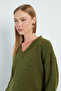 Basic V-Neck Casual Sweater - 6