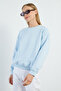 3 Yarn Basic Crew Neck Oversize Sweatshirt - 3