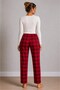 Women's Patterned Suede Single Bottom - 3